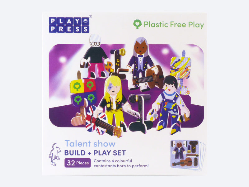 PlayPress Talent Show Eco Friendly Playset Pack