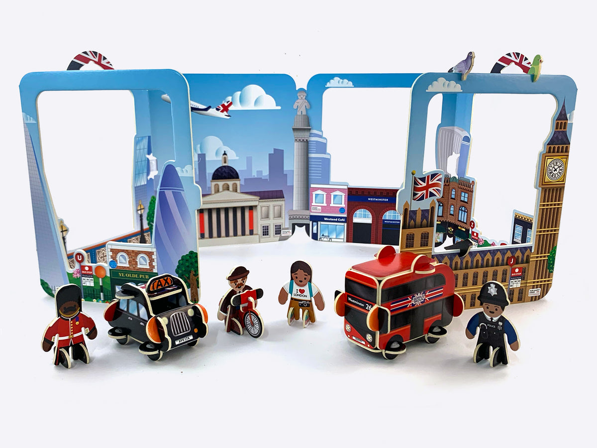 London Landmarks Pop out Playset