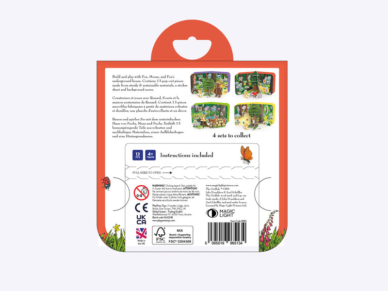 Gruffalo mini set  - Fox