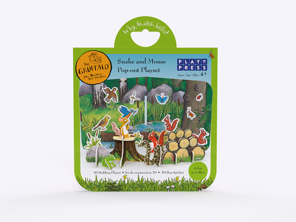 Gruffalo mini set - Snake – Playpress