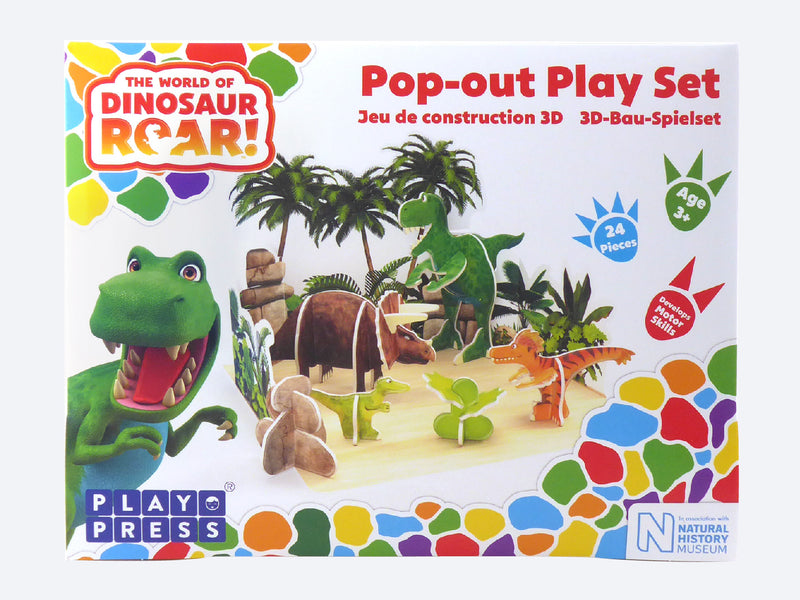 PlayPress Dinosaur Roar! Playset Pack