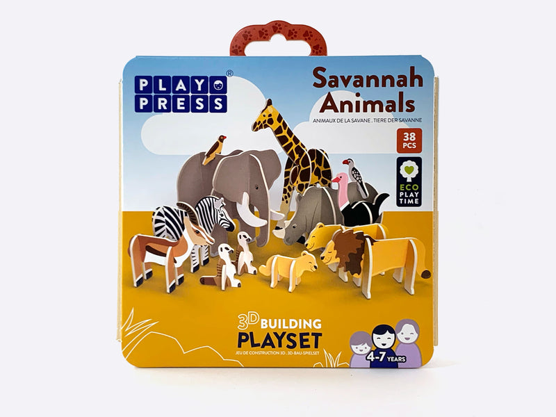 Savannah Animals Playset