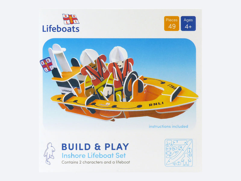PlayPress RNLI Lifeboat Eco-Friendly Playset Pack